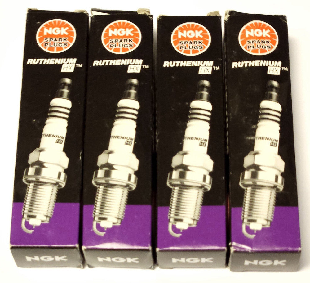 SET OF 4 NGK LFR6AHX-S 94122 RUTHENIUM HX SPARK PLUG Toyota Lexus BMW HONDA