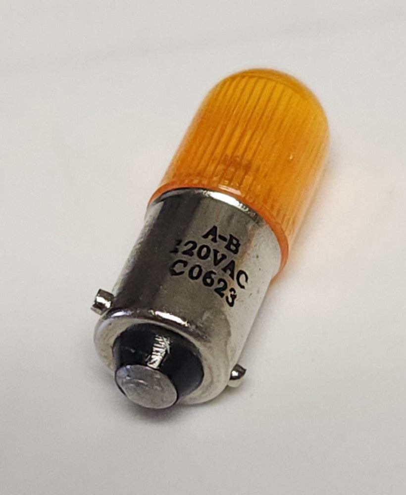 ALLEN BRADLEY 800T N320A 120 VAC Amber Pilot Light Lamp Bulb