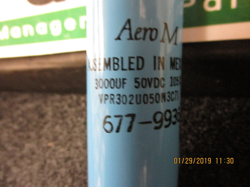 VP302U050N3C7J AERO M 3000UF 50VDC Electrolytic Capacitor BRAND NEW!