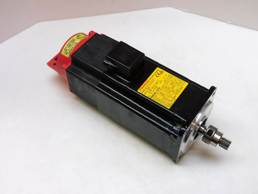 GE FANUC A2/3000 A06B-0373-B675 AC SERVO MOTOR 0.5KW 129V 3000RPM 2.6A 3PH 200Hz