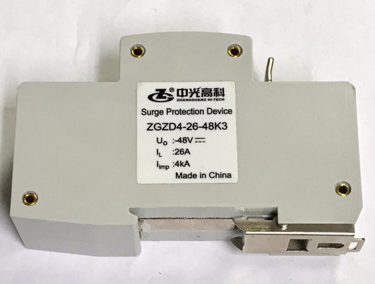ZHONGGUANG H1-TECH ZGZD4 26 48K3 Surge Protection Device SPD 48v 26 AMP