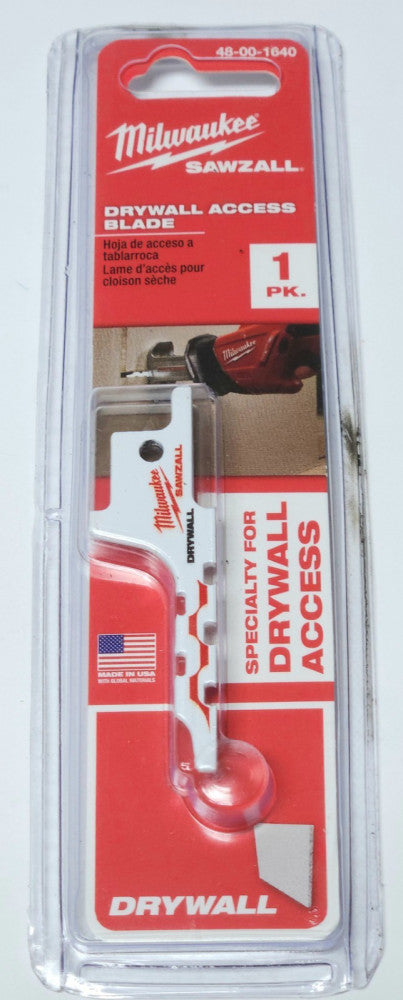 MILWAUKEE 48-00-1640 SAWZALL Drywall Access Blade