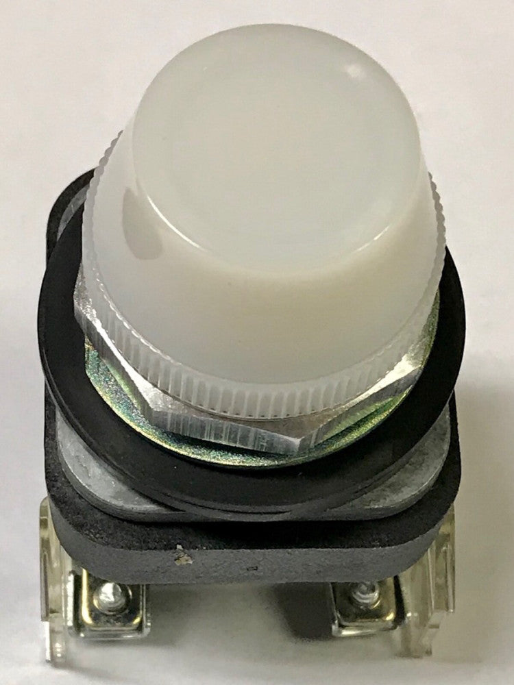 ALLEN BRADLEY 800T QH24W 24 VAC VDC White Lens Indicating Pilot Light