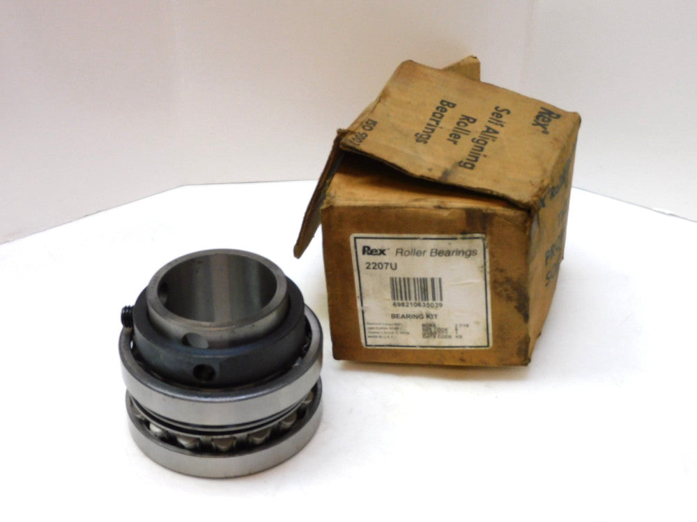 Rexnord 2207U Self Aligning Roller Bearing 2-7/16" bore