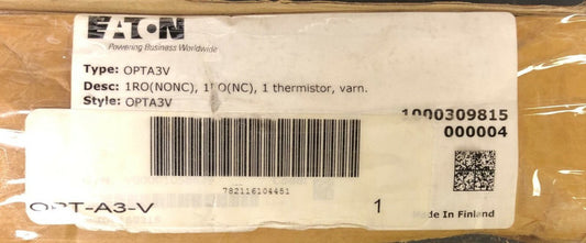EATON CUTLER HAMMER OPTA3V 9000X Series Drive Control Option PC Board