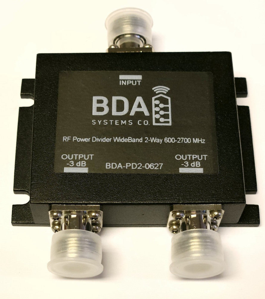 BDA BDA PD2 0627 Wide Band 2 Way RF POWER DIVIDER