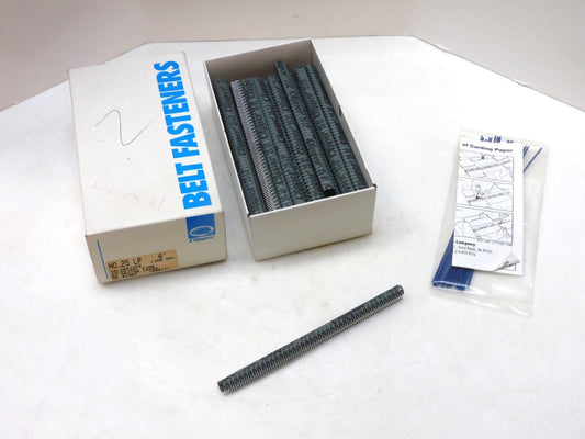 Clipper 25LP Belt Fasteners Galvanized Nylosteel Pins 01987 6" 150mm Lot of 43