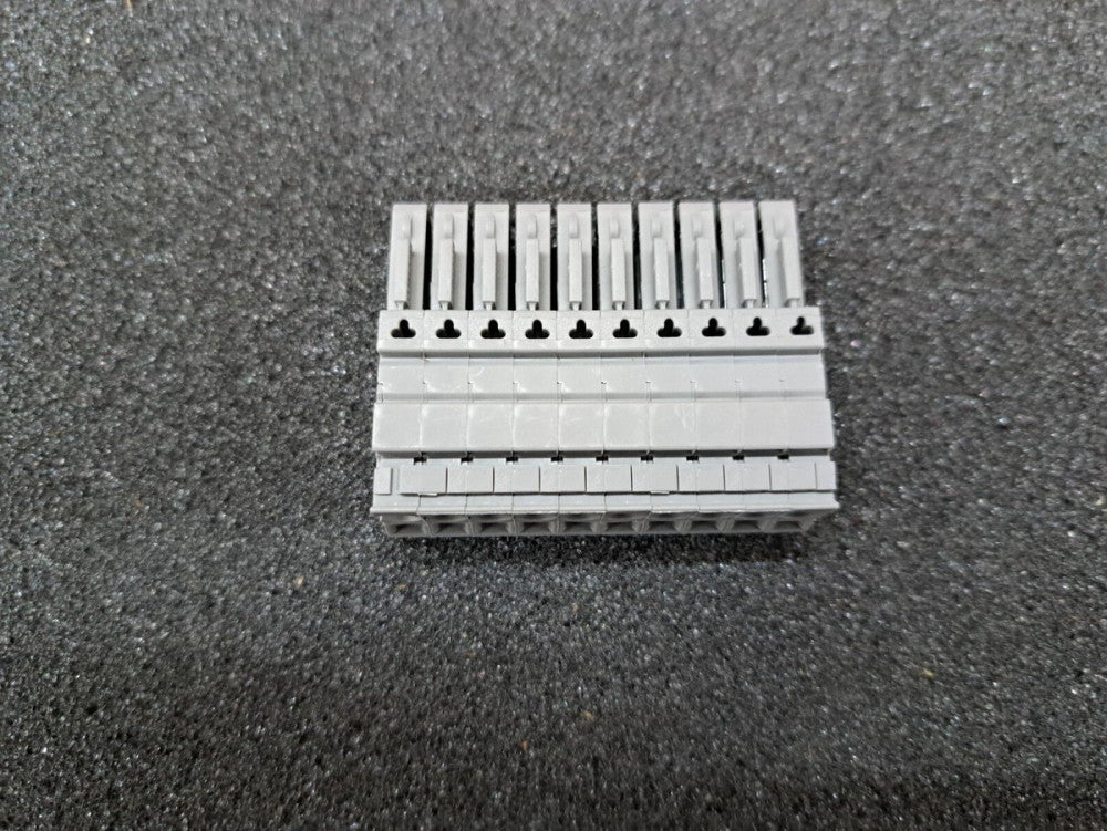 New, Phoenix Contact, 3210703, TERM BLOCK PLUG 10POS STR