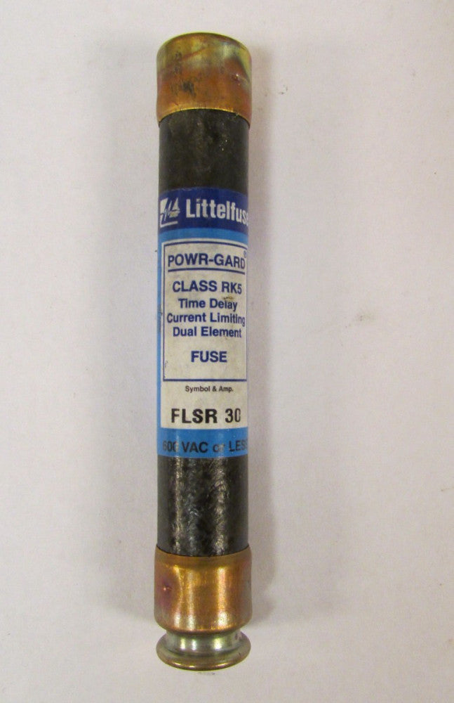 LITTELFUSE Class RK5 Power Gard Fuse 30 Amp 600VAC  FLSR 30
