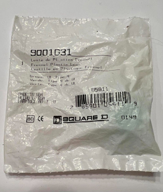 SQUARE D 9001G31 Piolt Light Lens GREEN