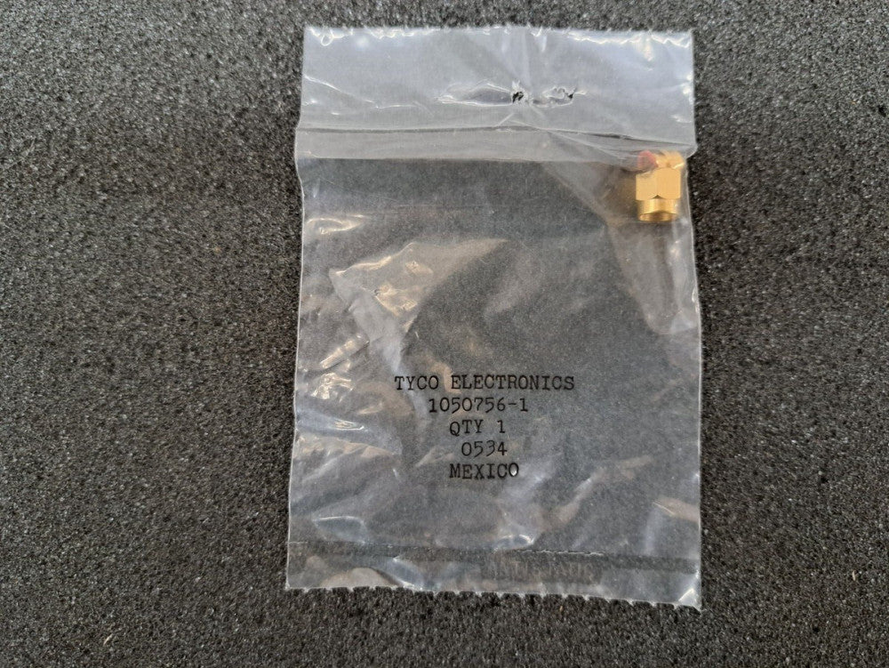 New, AMP/Tyco, 1050756-1, CONN SMA PLUG STR 50 OHM, Sold as lots of 10pcs