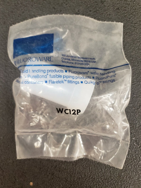 NEW, ENTEGRIS, WC12P, Fluoroware - CAP, 3/4-INCH, PUREBOND, PFA