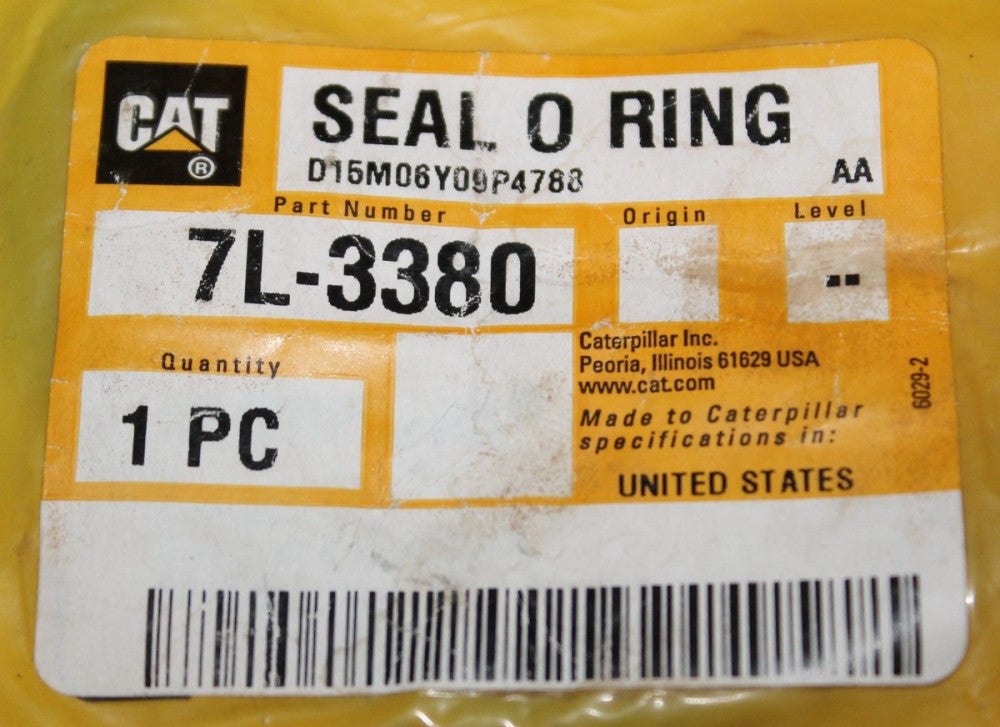 CATERPILLAR CAT 7L 3380 Seal O Ring Set D15M06Y09P4788