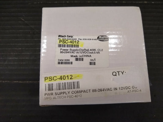 New, Altech, PSC-4012, AC/DC CONVERTER 12V 41W