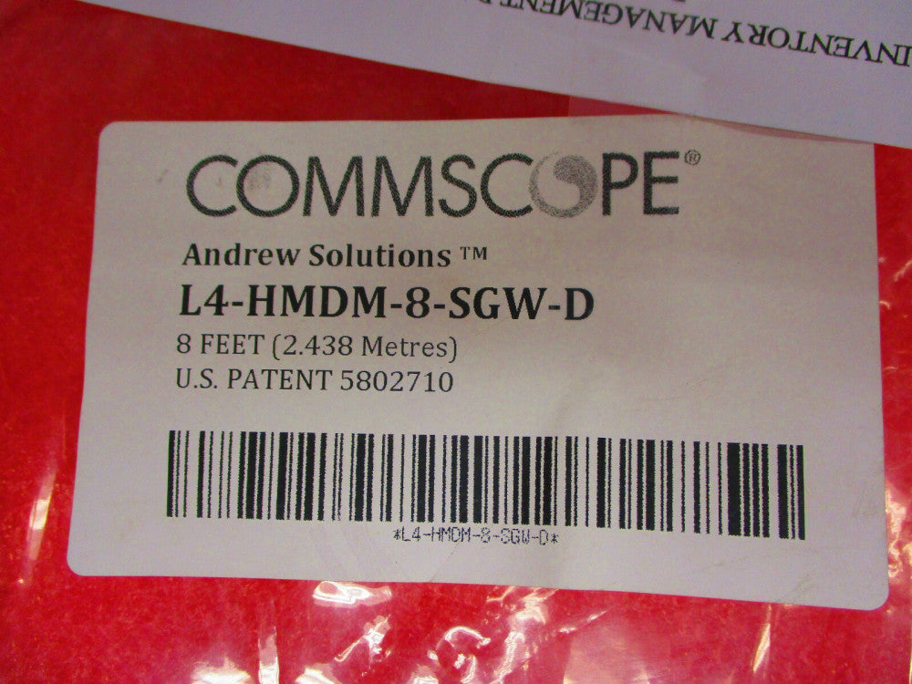 COMMSCOPE - L4-HMDM-8-SGW-D - D-Class LDF4-50A Sureflex Jumper w/Interface 