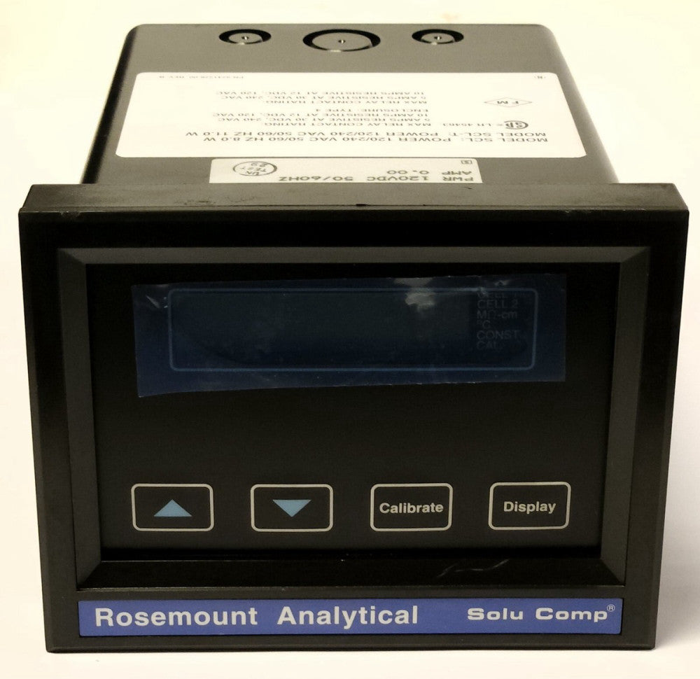 ROSEMOUNT ANALYTICAL SCL R 400 M2 SOLU COMP Water Quality ANALYZER 125 VDC 120