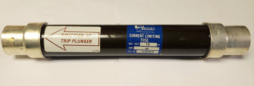 LINE POWER 13 0009 01 Current Limiting Fuse 12 KV 40 AMPS