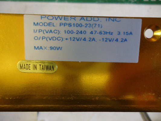 PPS100-23, Power Add, 100 Watt U-channel 12VDC O/P, BRAND NEW!