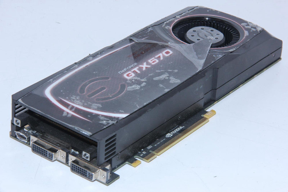 EVGA EVGA GTX570 1280MB Gaming Graphix Adapter with No Mounting Bracket