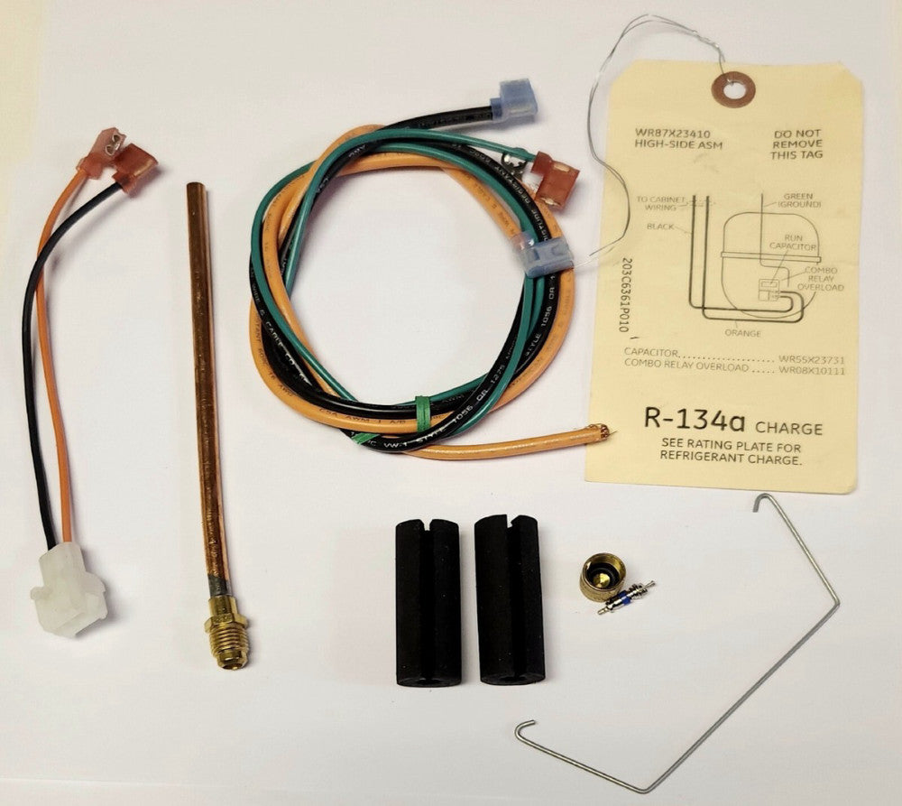 EMBRACO WR87X23410 High Side Compressor Assembly Kit Refrigerator Control Kit