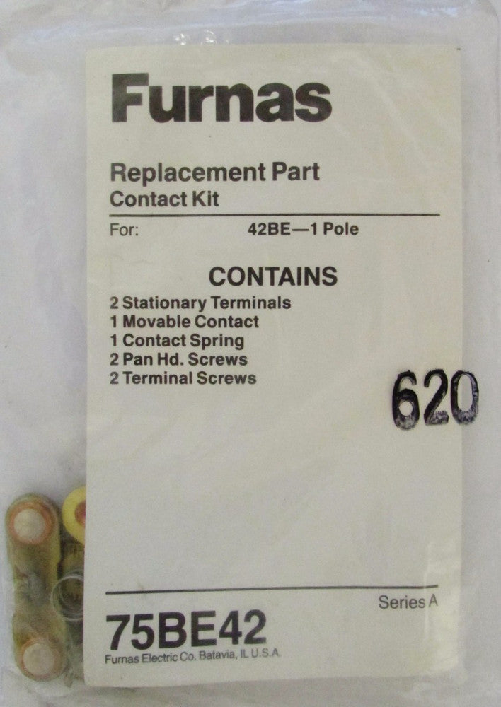 SIEMENS FURNAS 75BE42 Single Pole 42BE Contact Kit