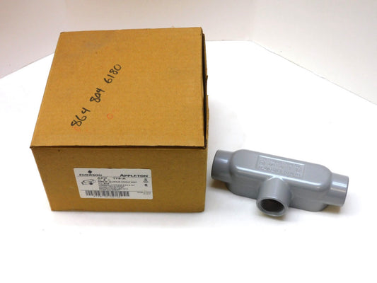 Appleton T75A Form 85 Type T RMC/IMC Tee Conduit Body 3/4"npt Aluminum Lot of 7