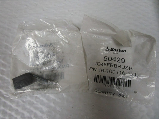 NEW LOT OF 2 BOSTON GEAR 50429 IG46FRBRUSH P/N 16-109