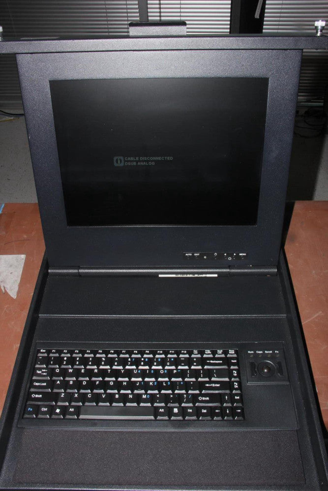 EMC 091-000-091 15-Inch LCD and Keyboard Console Rackmount