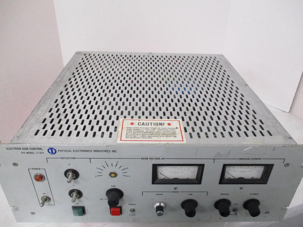 PHYSICAL ELECTRONICS  11-010, ELECTRON GUN CONTROL