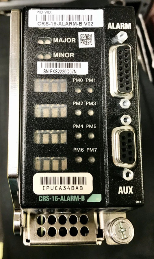 CISCO CRS16 ALARM B V02 Power Alarm Module CRS-16-ALARM-B