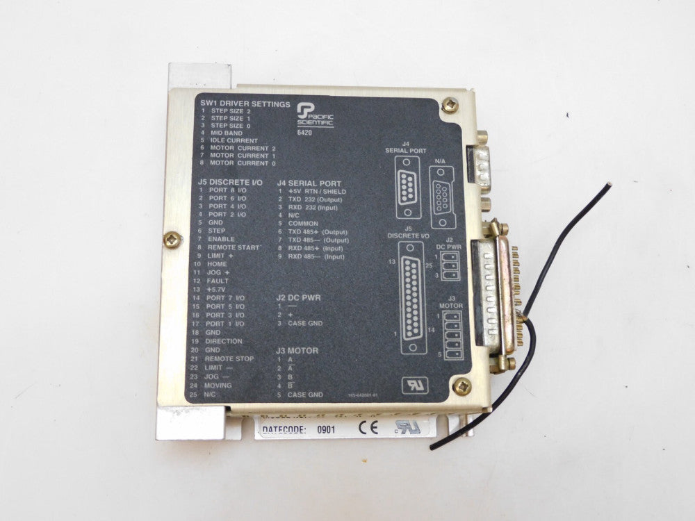 PACIFIC SCIENTIFIC 6420-001-N-K STEPPER DRIVE 6420