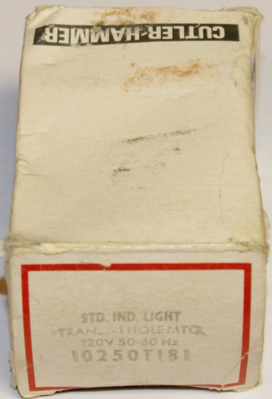 EATON CUTLER HAMMER Standard Indicating Light 120V  10250T 181