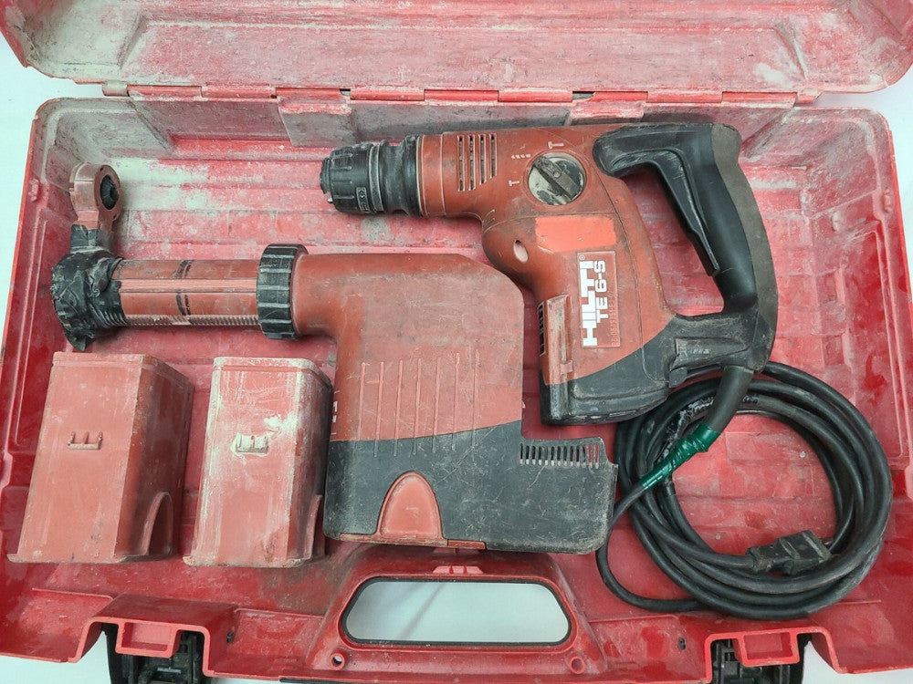 Hilti TE 6-S SDS Corded Rotary Hammer Drill with Case 120V 650W Dust kitTE DRS-M