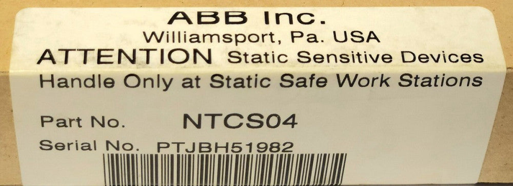 SEALED ABB NTCS04 Network 90 BAILEY Infi Termination Control Module
