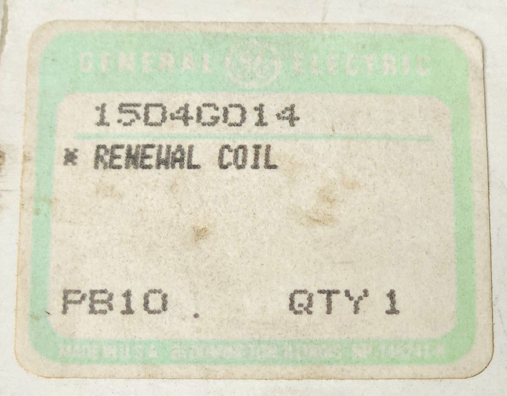 GENERAL ELECTRIC 15D4G014 Renewal Coil 115 VAC