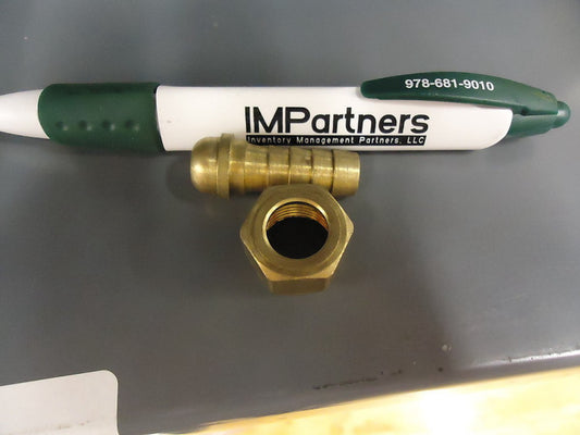 Parker 128HBLSV-6-6 3/8" Barbed Hose Fitting.Brand New! 38 pieces!