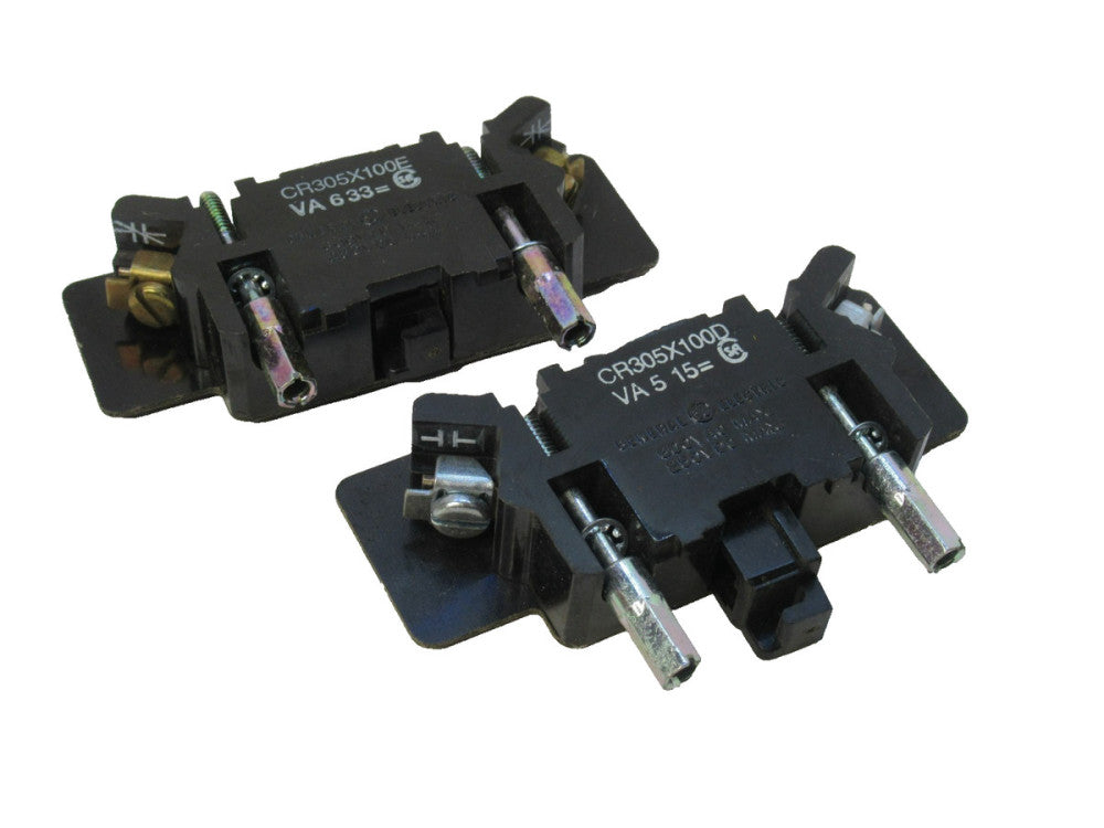General Electric / GE CR305X100D & CR305X100E Auxiliary Contact (New - Set)