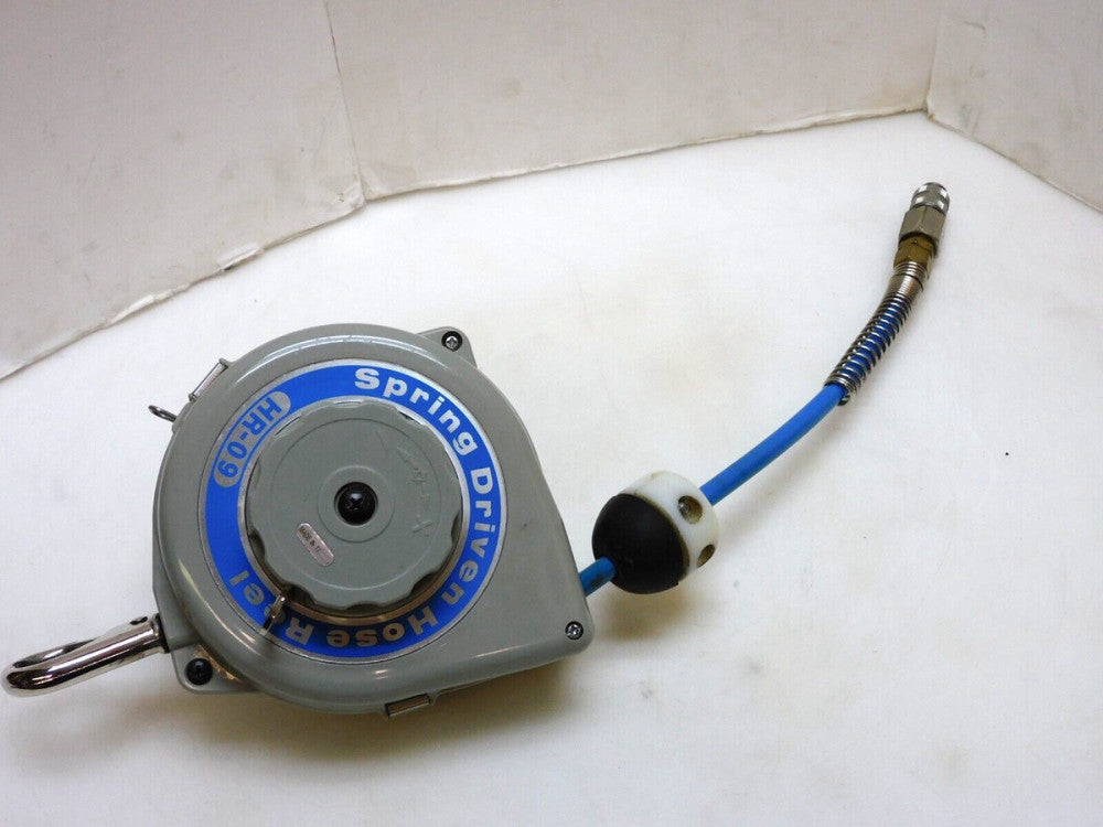 SPRING DRIVEN HR-09 HOSE REEL 0~1.5KG W/ QUICK CONNECTOR