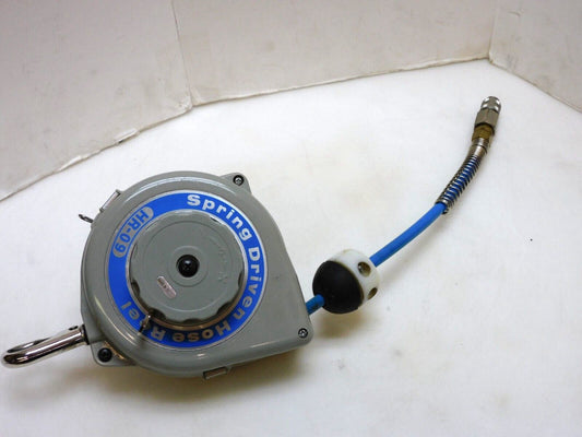 SPRING DRIVEN HR-09 HOSE REEL 0~1.5KG W/ QUICK CONNECTOR