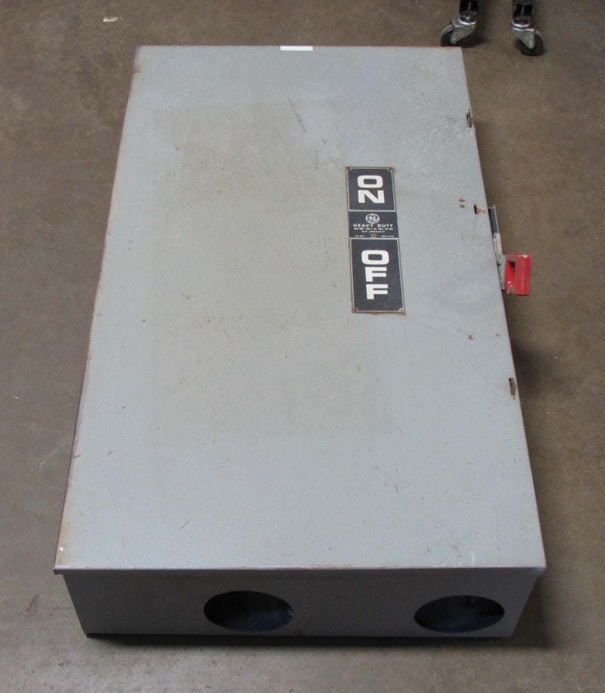 GE Fusible Heavy Duty Safety Switch 600 A Amp 600Vac 500 Hp (Model Unkown)