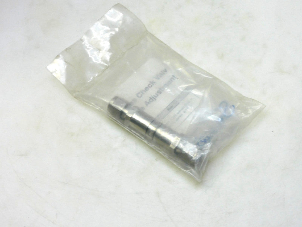 Swagelok SS-4CA-3 Stainless Poppet Check Valve 1/4" Tube 3-50Psi