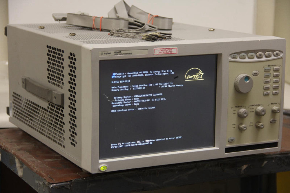 AGILENT 16903A Logic Analyzer with 16760A 34-Channel State & Timing Module