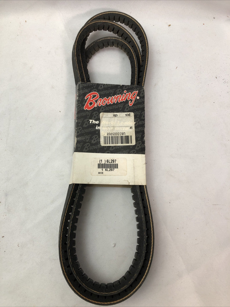 Browning 6L297 Cogged V-Belt,BX108,111in