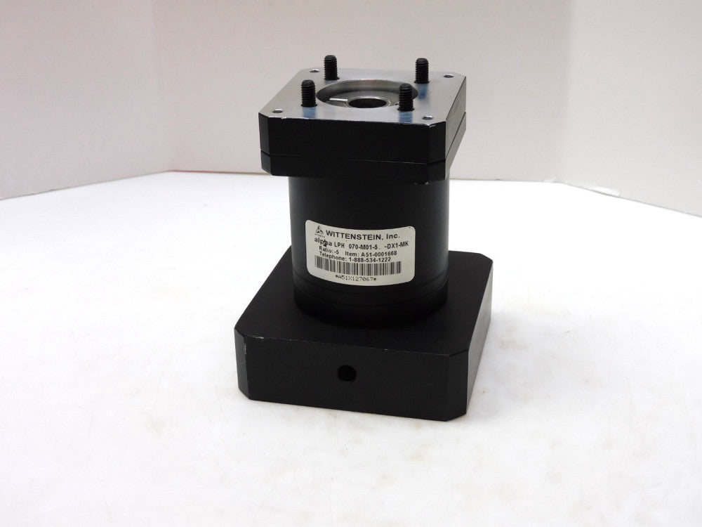 WITTENSTEIN ALPHA LPH 070-M01-5-DX1-MK GEAR REDUCER A51-0001668 RATIO -5