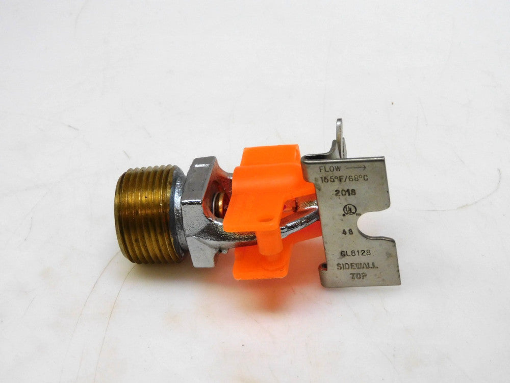 Globe GL8128 Sidewall Top Sprinkler Head 3/4" npt 2018 155° F 68°C