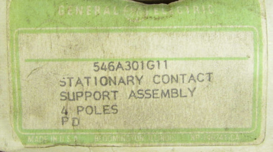 GENERAL ELECTRIC GE Stationary Contact Support Assembly Lower Base  546A301G11