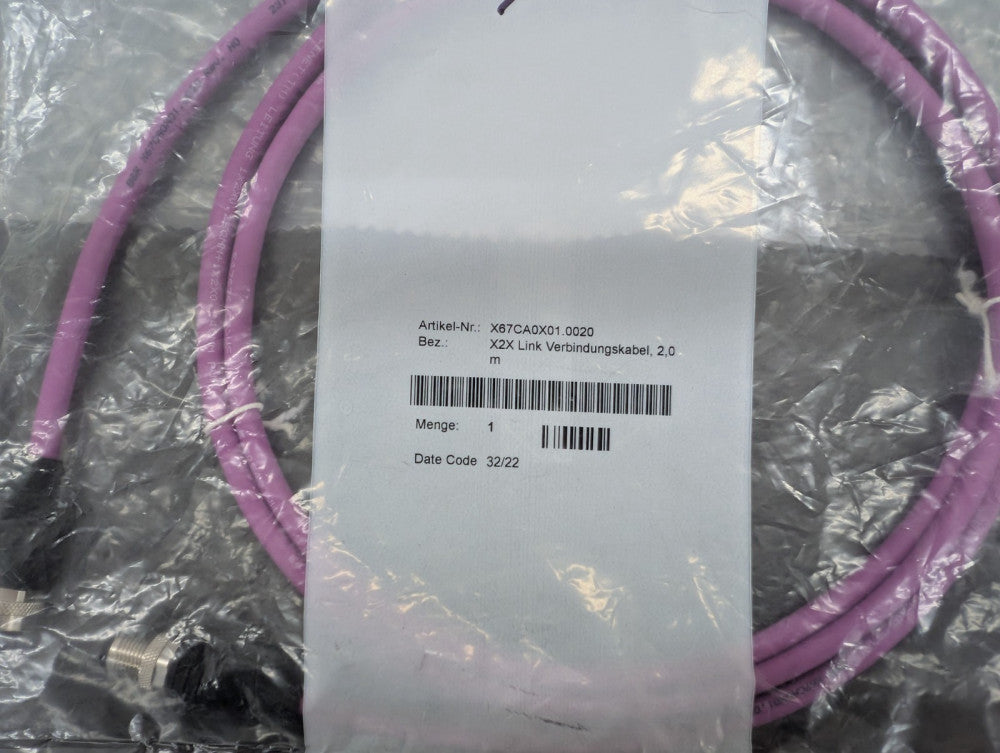 New, B&R, X67CA0X01.0020, X2X LINK CONNECTION CABLE, 2M