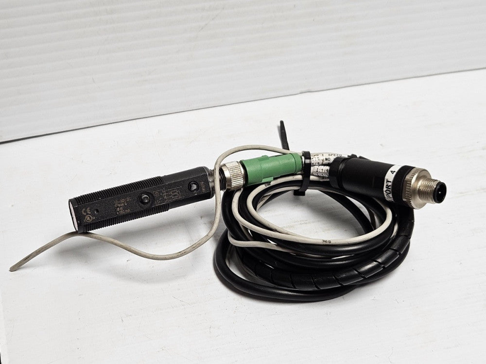 BALLUFF RETRO REFLECTIVE PHOTOELECTRIC SENSOR 18KF-PA-1LQP-S4-C - USED