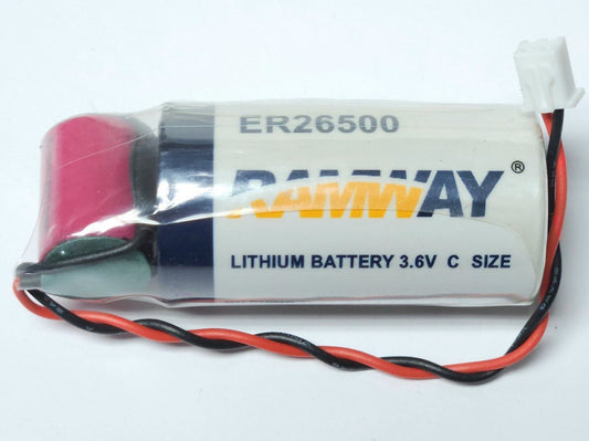 RAMWAY ER26500+RHC1520 C Size 3.6 VDC Lithium Battery 9 Ah 32.4 Wh with Hybrid