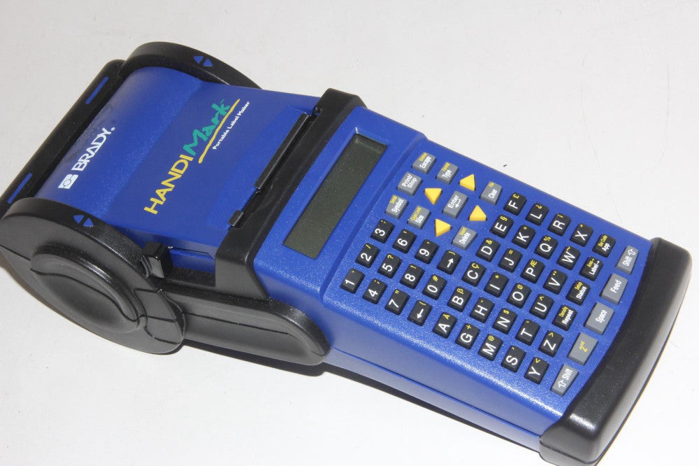 BRADY HANDIMARK Portable Thermal Label Printer with Case + Power Adapter